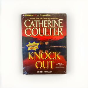 KNOCK OUT Catherine Coulter Audiobook CD FBI Thriller New Sealed